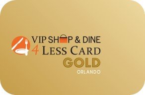 VIP Shop & Dine 4Less Card GOLD